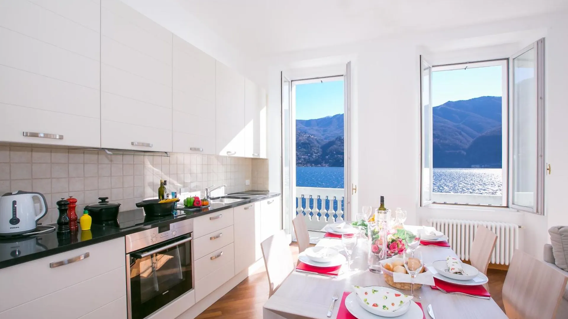 Apartment Villa Larius Balcone Carate Urio
